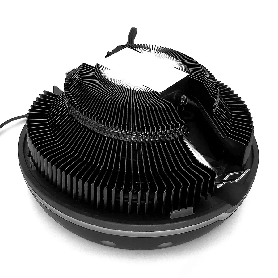 Kllisre PC CPU Cooler Fan Heatsink LED Aperture Cooling Quiet Radiator | Компьютеры и офис