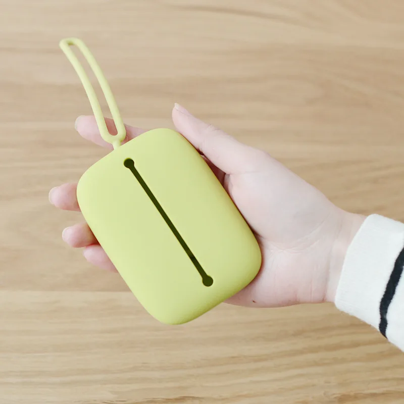 Силиконовая сумка для ключей с защитой от потери чехол органайзер Id карт