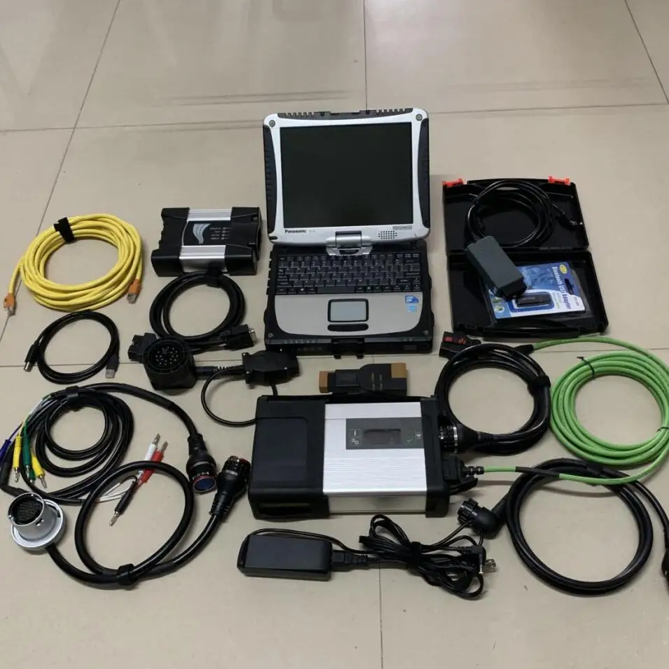 3 в 1 диагностический инструмент для bmw icom mb star c5 vas 5054a odis с новейшим программным