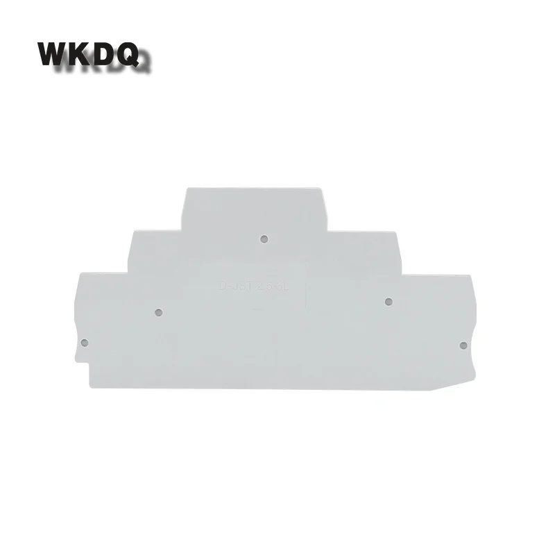 D-ST2.5-3L 1Pc End Barrier Plate For ST2.5-3L 3-Level Wire Connector D-ST 2.5-3L DIN Rail Terminal Block Accessories Cover - купить по