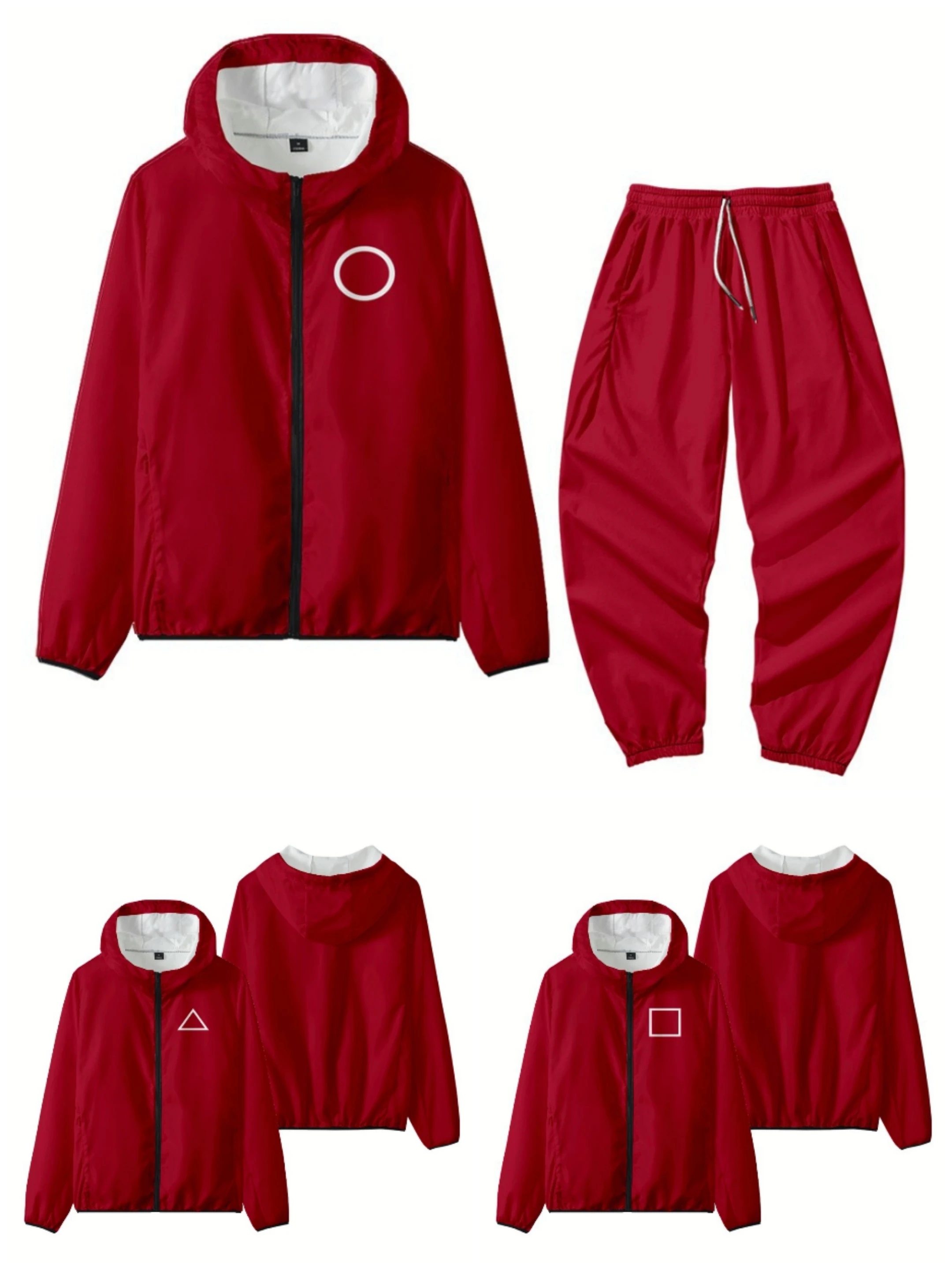 

Squid Game Costume Sportsuit Squid Game Cosplay Set Sunscreen Clothing