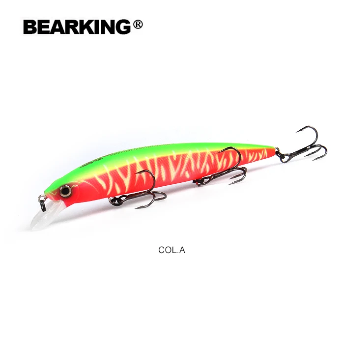 BEARKING 130 мм 22 г Горячие рыболовные приманки, разные цвета, гольян Кривошип, вольфрамовая система веса воблер модель кривошипная приманка - Цвет: A