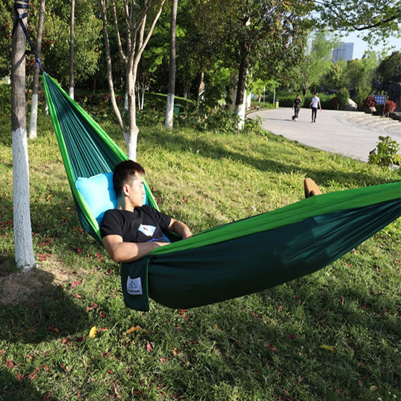

Outdoor Picnic Mat Ultralight Airbag Inflation Camping Air Cushion Portable Single Sleeping Pad Damp Proof Travel Air Mattress