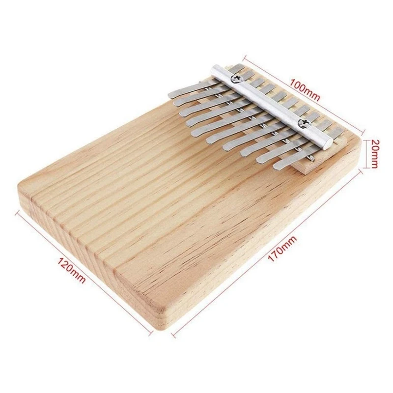 10 ключ Kalimba игрушечное пианино детская и взрослая музыка палец ударная