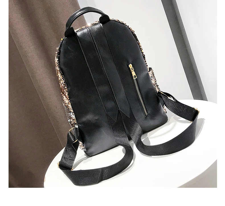 Блестящий женский рюкзак с блестками, большая вместительность, Mochila Feminina, кожаный рюкзак для девочек, дорожные школьные сумки XA113H