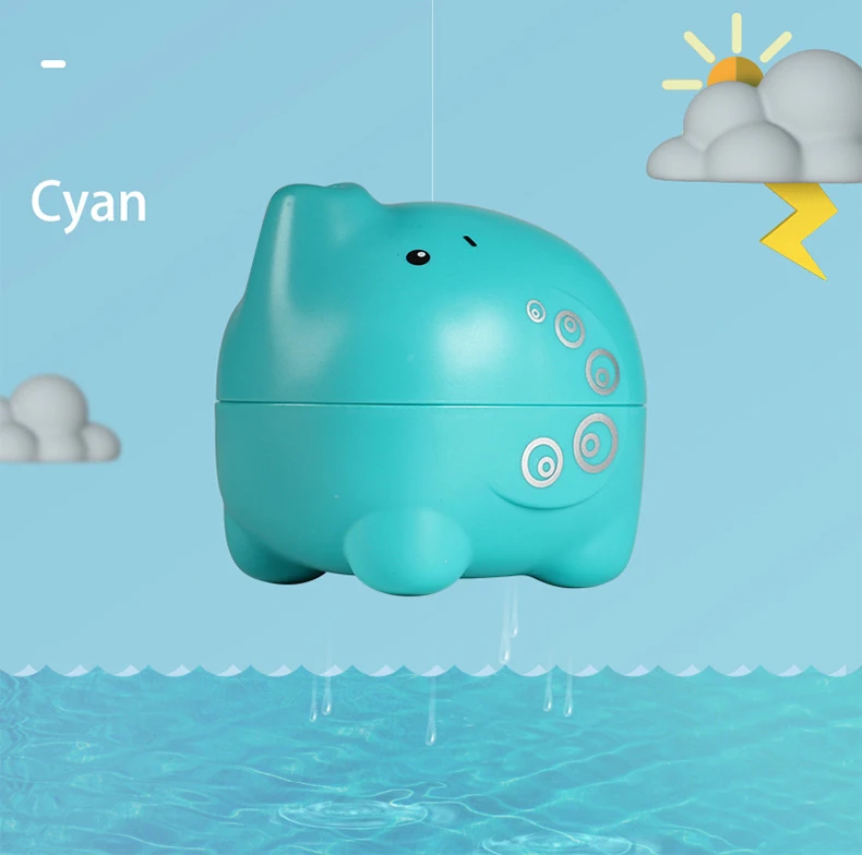 1PCS 1 шт. Мультяшные животные Дельфин Душ Ванна игрушка для детей водные игрушки Детская ванная комната Спринклерные игрушки пляжные игрушки для купания для детей - Цвет: 1PCS