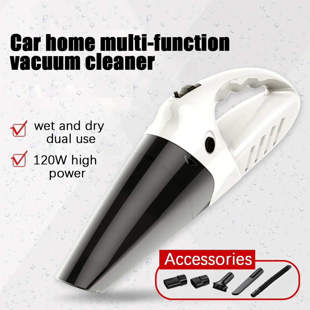 High Power Vacuum Cleaner Hand-held Wireless Dry and Wet Mini Vacuums Cleaners Auto Portable Aspiradora OB10 |