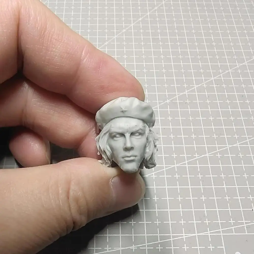 

1/12 Scale Ernesto Che Guevara The Hero of Cuba Head Sculpt Unpainted fit 6" Figure ML B003