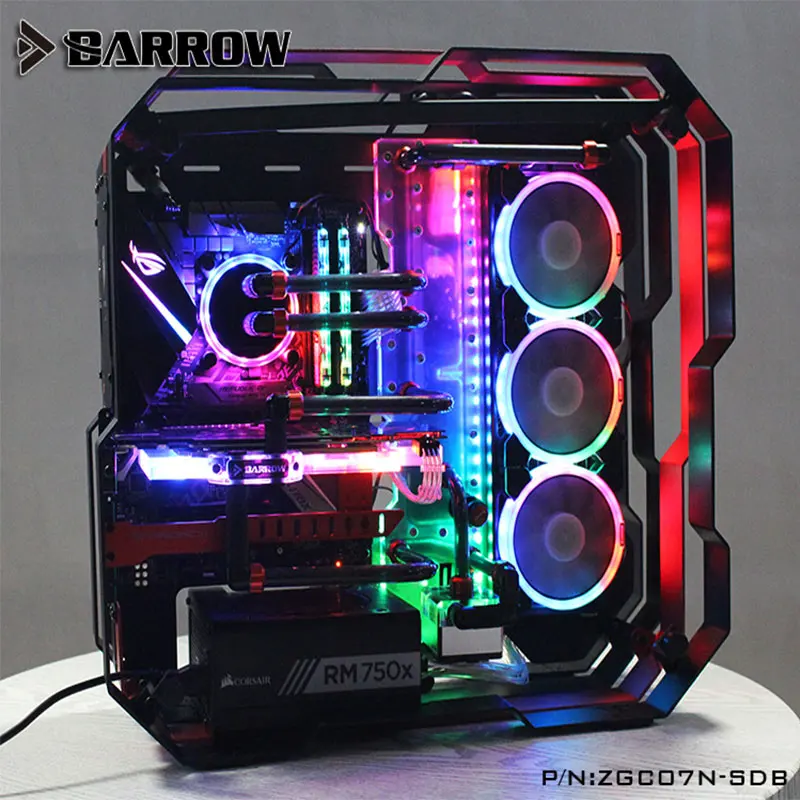 Barrow ZGC07N SDB доски для водных путей Zeaginal ZG 07 Intel CPU Water Block & Single/Double GPU Building|Кулеры и