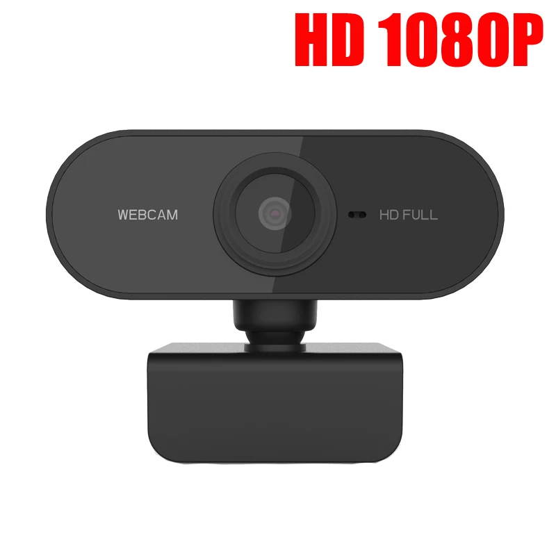 Webcam 1080P Full HD Web Camera With Microphone USB Plug Mini 360° Rotation Computer | Компьютеры и офис