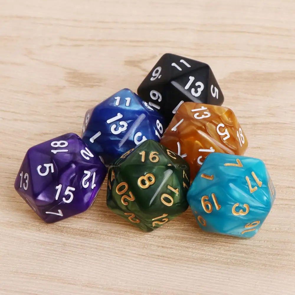 

20 шт., Разноцветные Акриловые Настольные игры