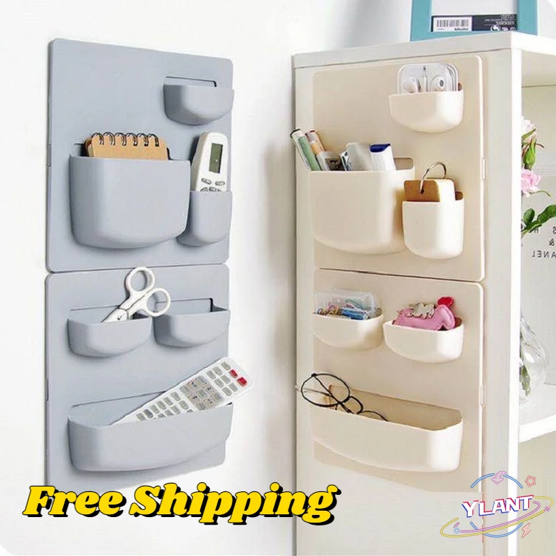 SWT estante de pared estante de almacenamiento de pared de ba&ntilde;o golpe libre colgante de pared Rack cocina acabado Rack de almacenamiento de RackHome pasta-0