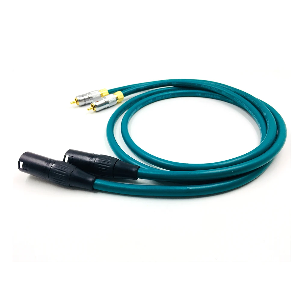 Сбалансированный аудиокабель с разъемом RCA XLR переходной усилитель для CD DVD