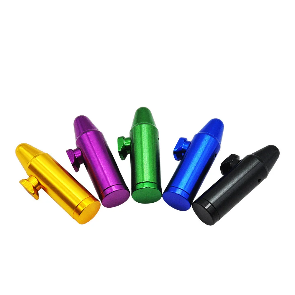

Small and portable pointed metal snuff bottle Ventilated health