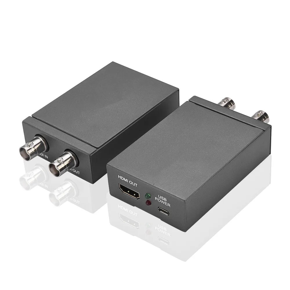 Мини преобразователь видео HD 3G HDMI совместимый к SDI преобразователю с