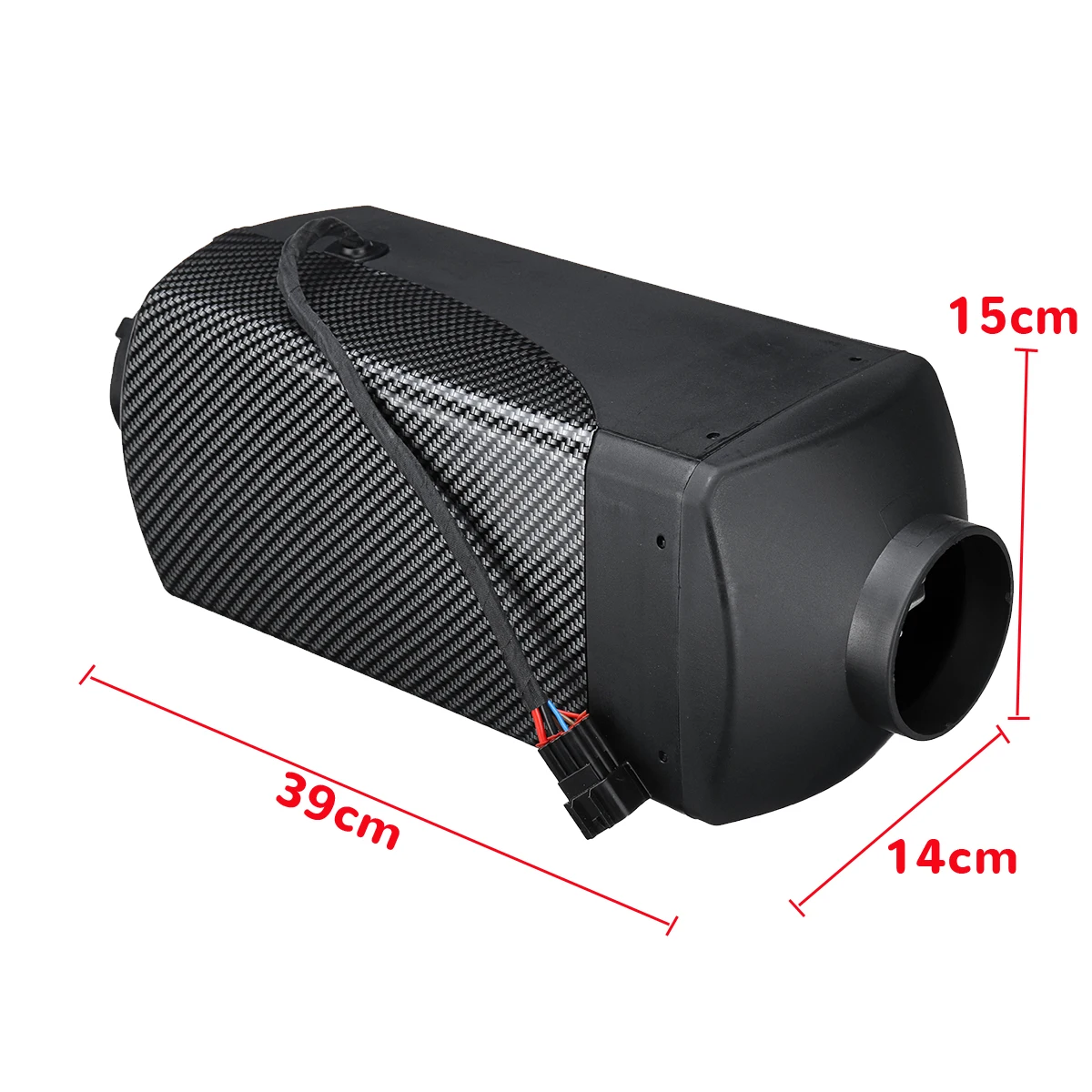 Новый 12 В 8000 Вт ЖК монитор автомобильный обогреватель с одним отверстием 8 кВт