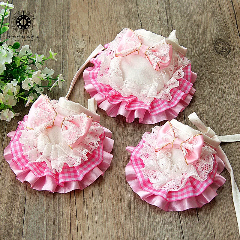 Нагрудники собака щенок Кот кружевной платок носовой шарф аксессуар страна