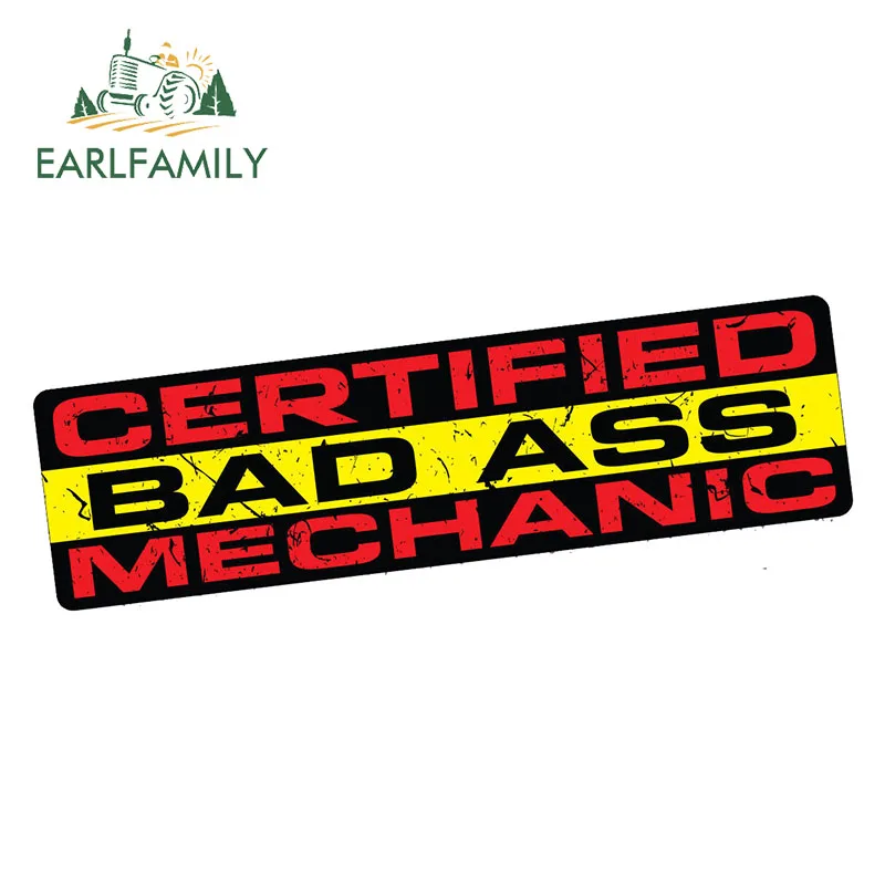 

EARLFAMILY 15 см x 3 см автомобильные наклейки сертифицированные механические наклейки виниловые Смешные автомобильные бамперы велосипедные окн...