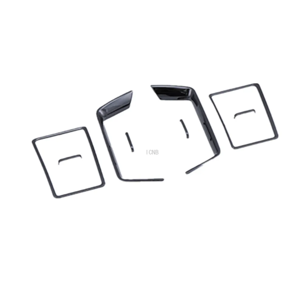 Накладка на воздуховыпускное отверстие из нержавеющей стали для Toyota Land Cruiser 200 2008