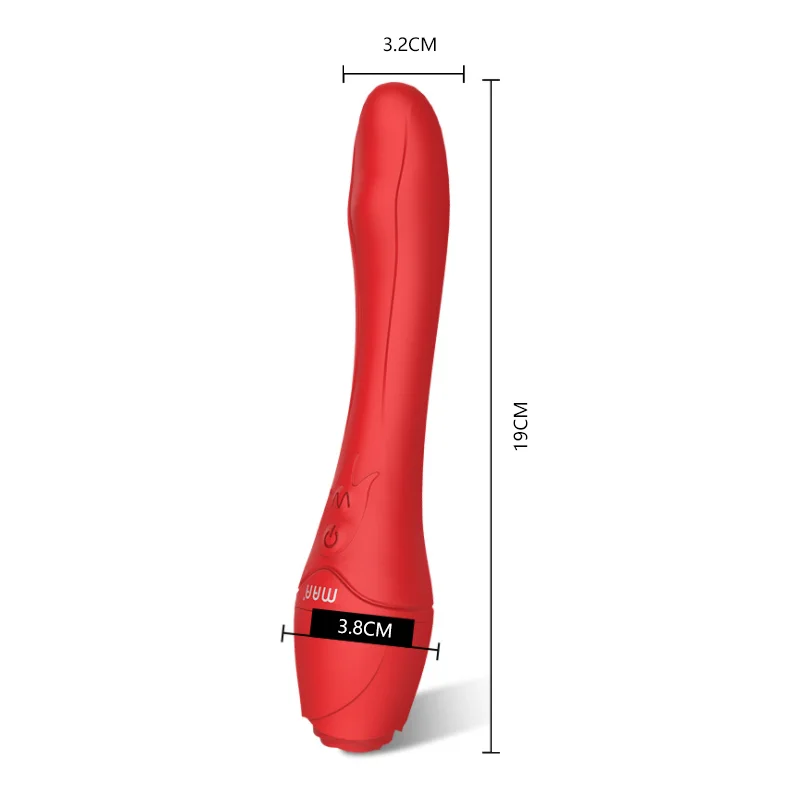 Rose heating vibrator flower female masturbation toy orgasm vibrating massager adult erotic sex product | Красота и здоровье