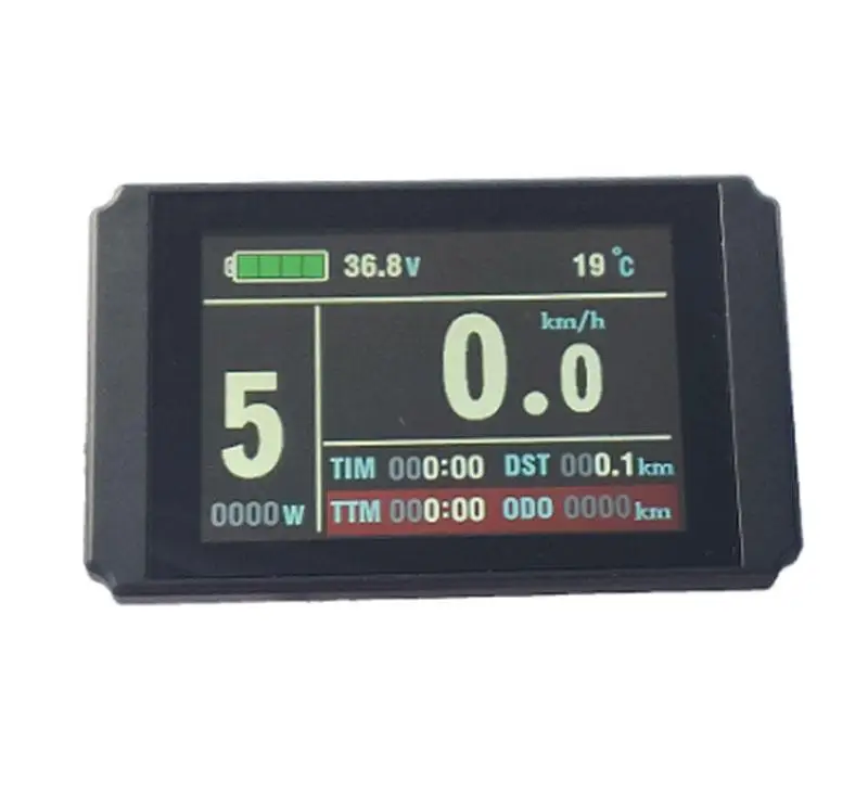 Когда-нибудь аксессуары для электрического велосипеда компьютер KT-LCD 8H цветной