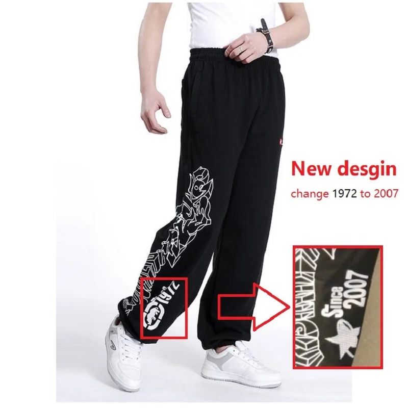 Уличная одежда весна осень 2020 хлопковые Свободные Мужские штаны шаровары