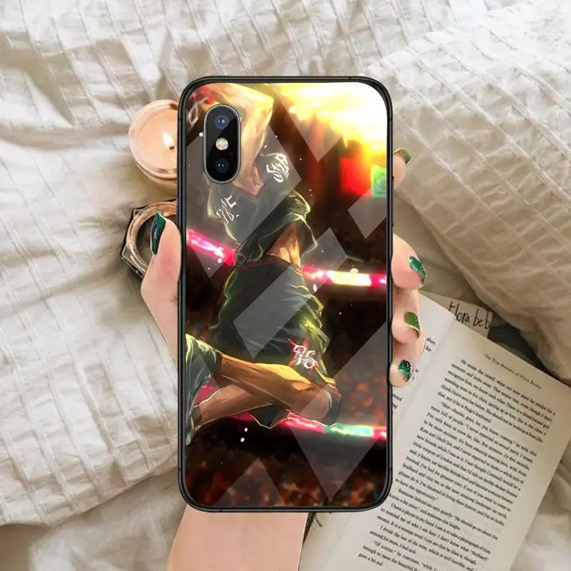 

Kuroko No Basket Taiga Daik Phone Case Tempered glass For iphone 6 6S 7 8 plus X XS XR 11 12 mini PRO MAX