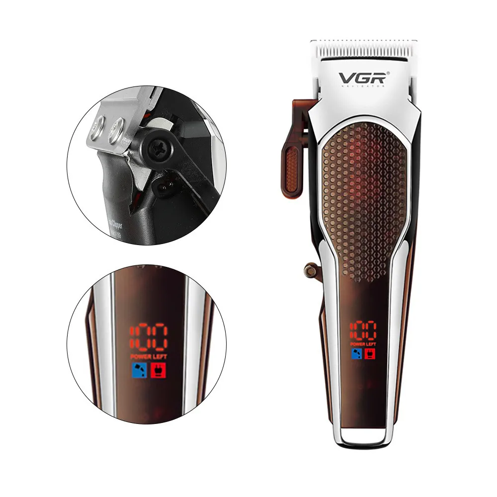 

Hair clippers men professional all metal clipper USB Rechargeable Adults Kids Electric Hair Clippers Trimmers Hair Cutting Kit