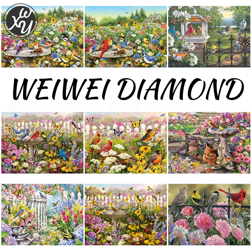 

Diamond Art Painting Flowers Diamond Mosaic Cross Stitch Kits Floral Diamond Painting Kits Full Diamond Embroidery Diamond Decor
