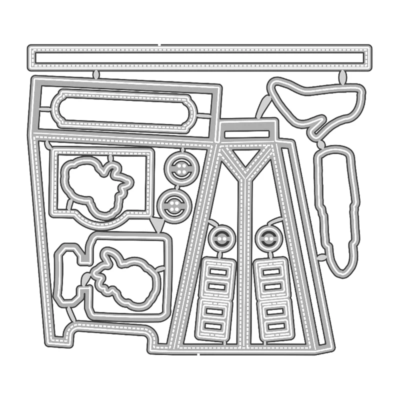 

2021 New Stamps And Metal Cutting Dies Clearance Making Perfume Embossing Frame Card French or English Dies Scrapbooking Molds