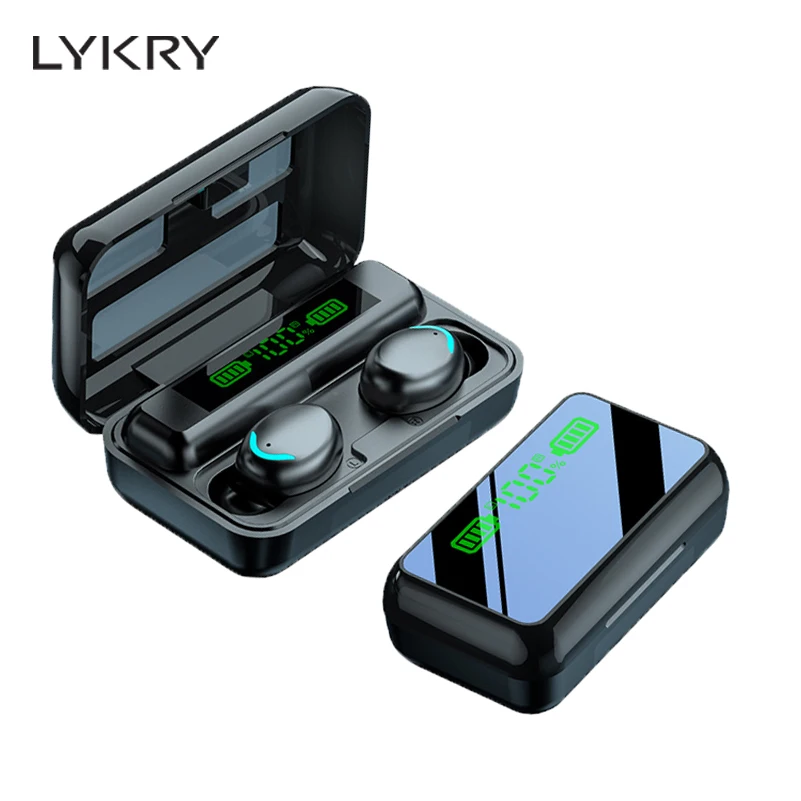 TWS-стереонаушники LYKRY спортивные с поддержкой Bluetooth и микрофоном | Электроника