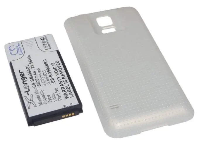 cameron sino 5600mah battery for SAMSUNG Galaxy S5 LTE GT-I9600 I9602 I9700 SM-G900 G9006V G9008V G9009D G900A G900F G900H | Мобильные