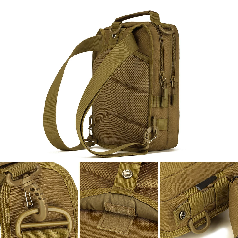 Военный тактический рюкзак SINAIRSOFT Molle нейлоновые рюкзаки через плечо для планшета