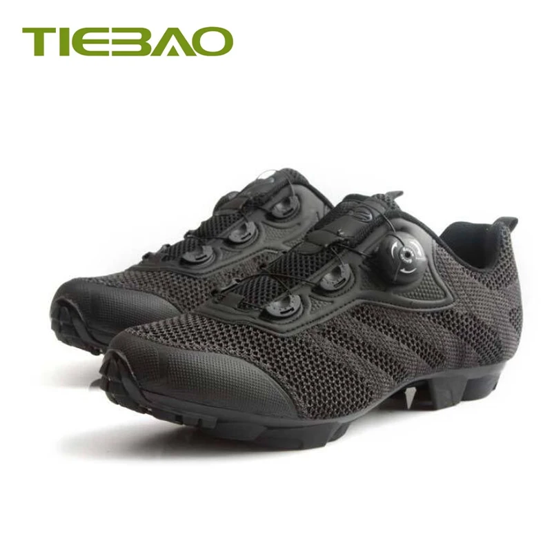 TIEBAO/кроссовки для горного велосипеда Обувь велоспорта Mtb Плетеная эластичная