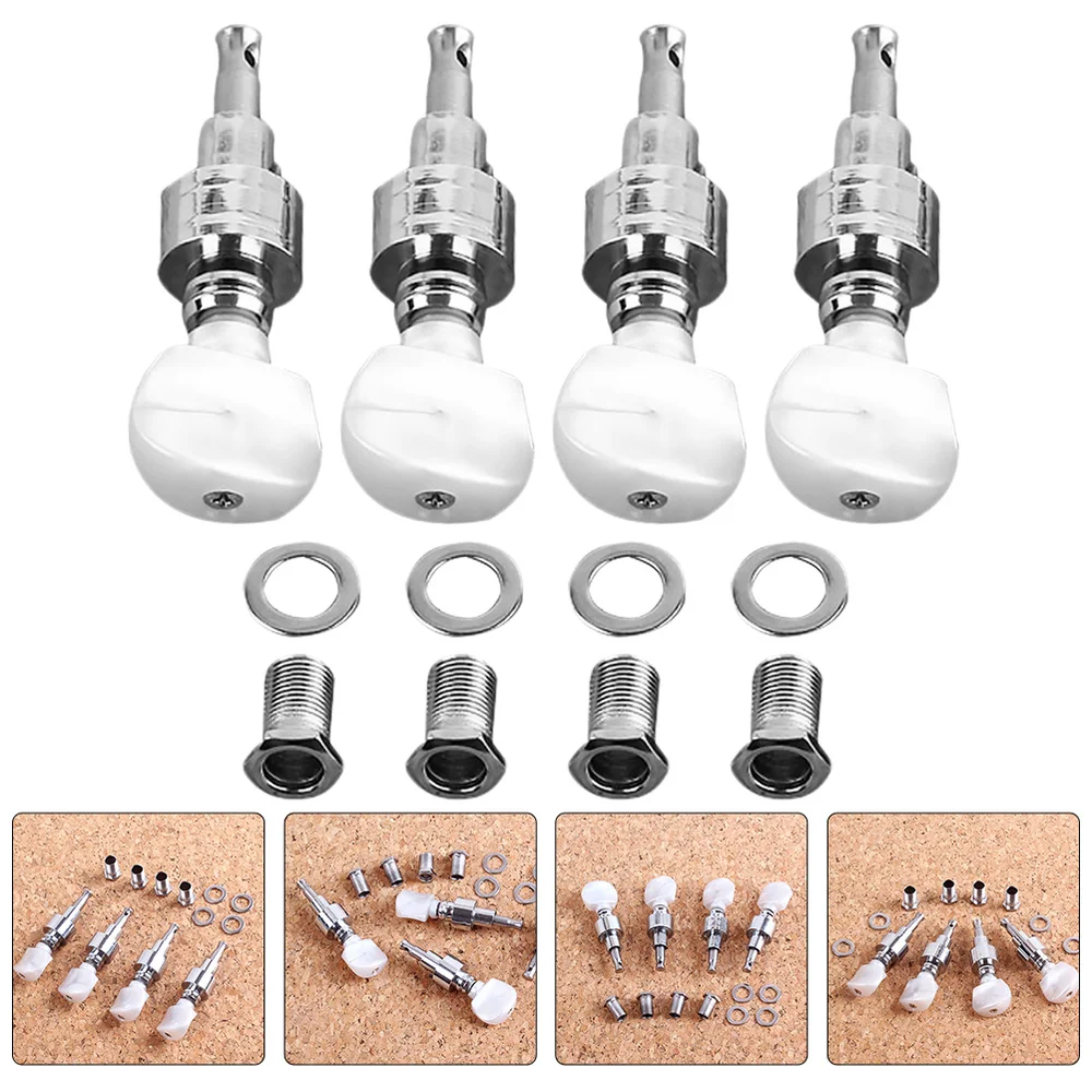 

4pcs Banjo Tuning Pegs Tuners String Key Banjo Parts Accessories Tuning Kit
