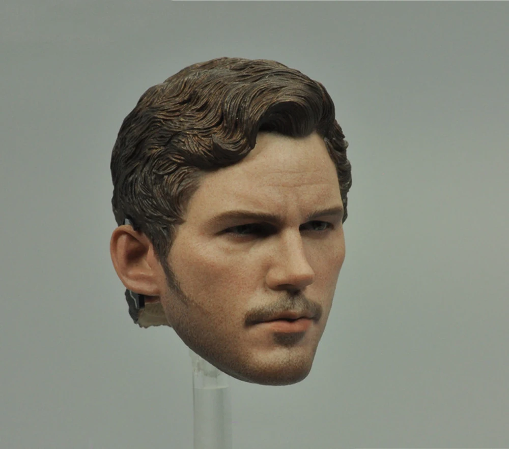 

HotToys HT 1/6 MMS539 Movie Superhero Head Sculpture Of Christopher Michael Pratt With Connector 3.0 Version Suit 12inch Doll