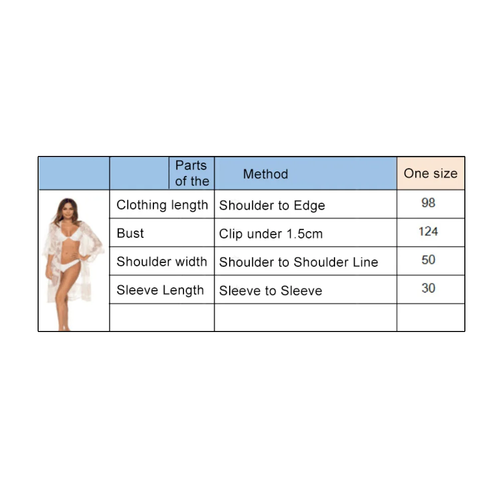 

Bohemian Women Lace Floral Crochet Sheer Bikini Cover Up Long Open Cardigan Loose style comfortable and convenient