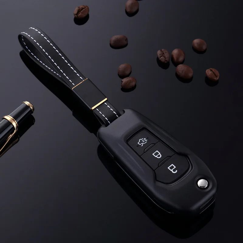 Высококачественный чехол для ключа из алюминиевого сплава Чехол-держатель Ford