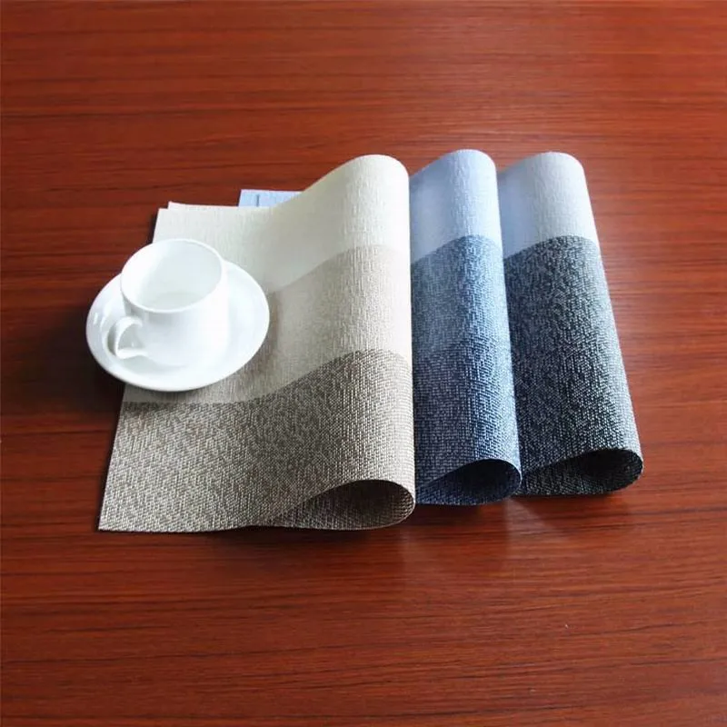 3 вида обеденная настольная термоизоляция из ПВХ | Коврики и подложки