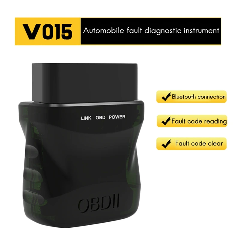 

Новый ELM327 OBD2 сканер Bluetooth 4,0 код ридер для ISO/ Android автоматический диагностический инструмент для сканирования Сброс проверки двигателя свет...