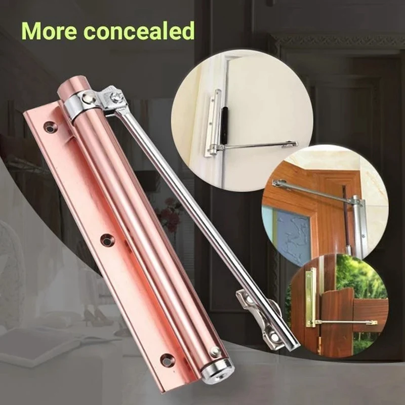 Автоматическая дверная самозакрывающаяся петля немой легкий отскок без