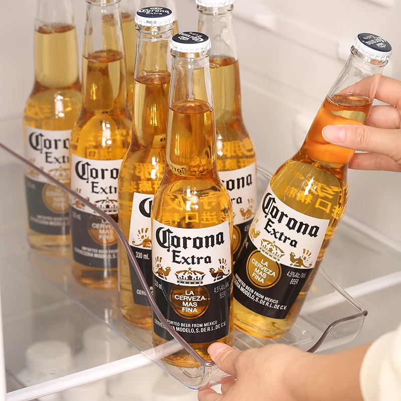 AMINNO Пиво Поп может Контейнер Организатор Box Прочный пластиковый холодильник для