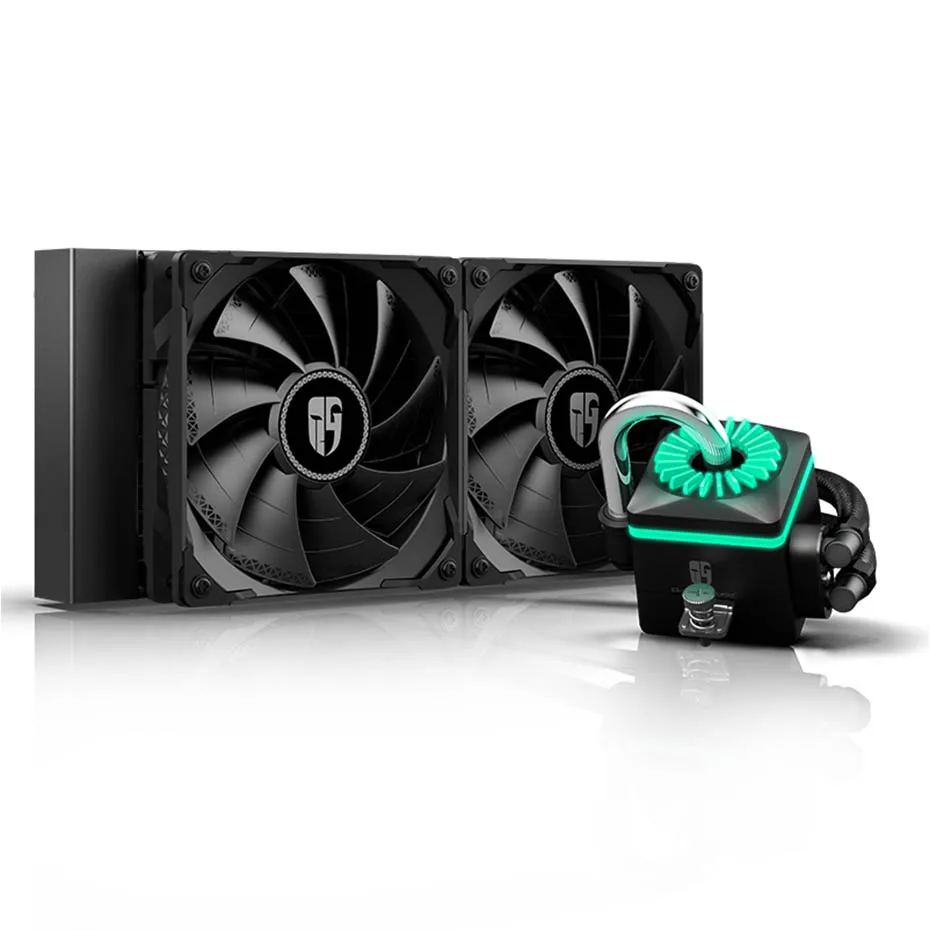 DEEPCOOL CAPTAIN 240X черный 240 мм процессор жидкостный охладитель для Intel LGA 2011 2066 115X 1366 AMD TR4