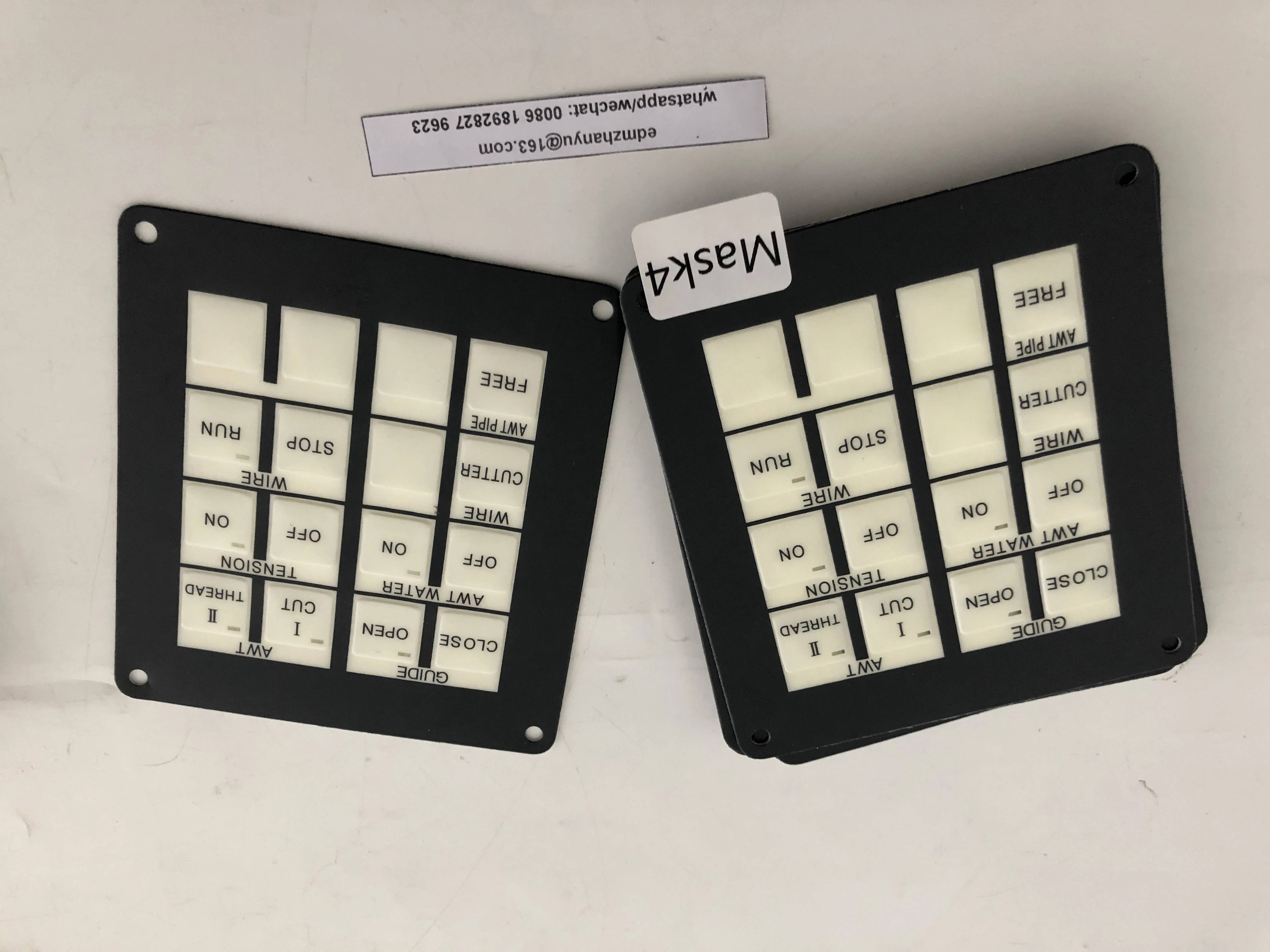 mask cover for wire EDM machines / alterantive consumable 4 pcs = a set old model | Инструменты