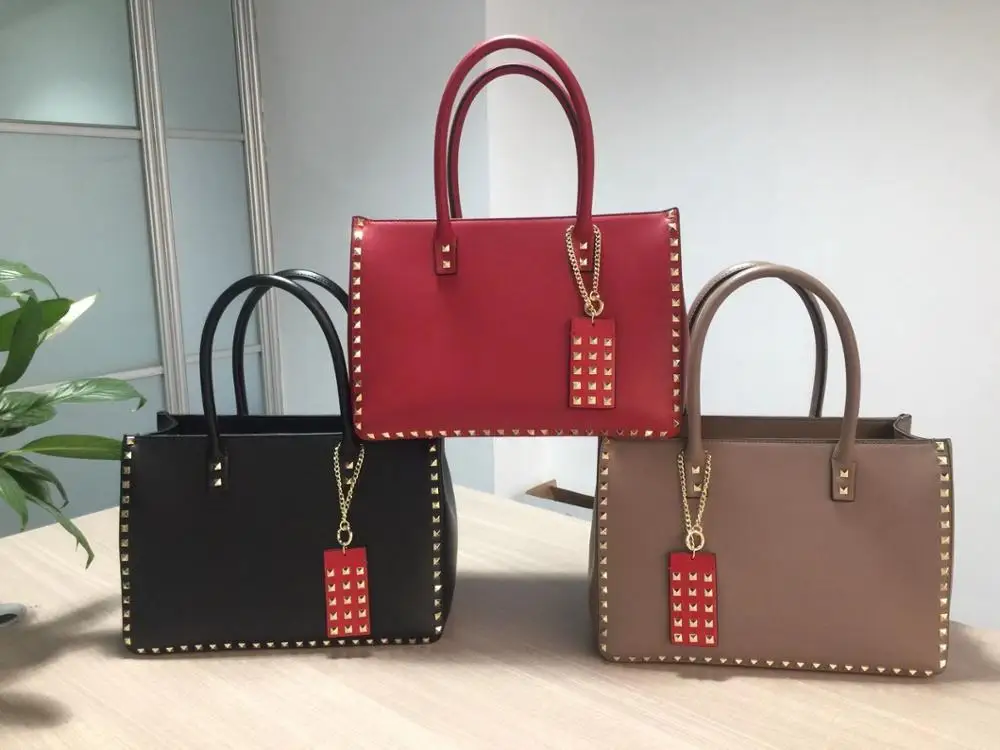 

free shipping 2020 the new style fashion simple genuine cow leather women handbag one shoulder bag crossbody bag 3 color 32cm