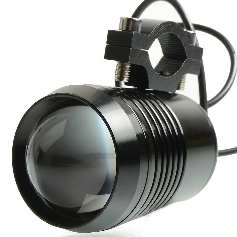 Пара 30W Мотоцикл U2LED Вождение Фара Туман лампы пятно света для BMW Yamaha Honda Kawasaki Suzuki