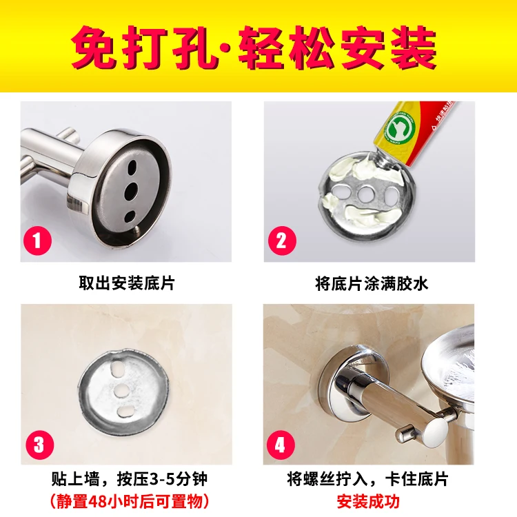 

Long Stainless Steel Toilet Brush Set Wall Mounted Holder Cleaner Toilet Brush Artifact Stand Brosse Wc Home Products DH50BTS
