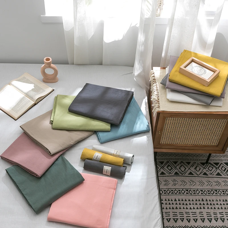 100% хлопок мягкие простыни роскошная кровать без морщин гипоаллергенные