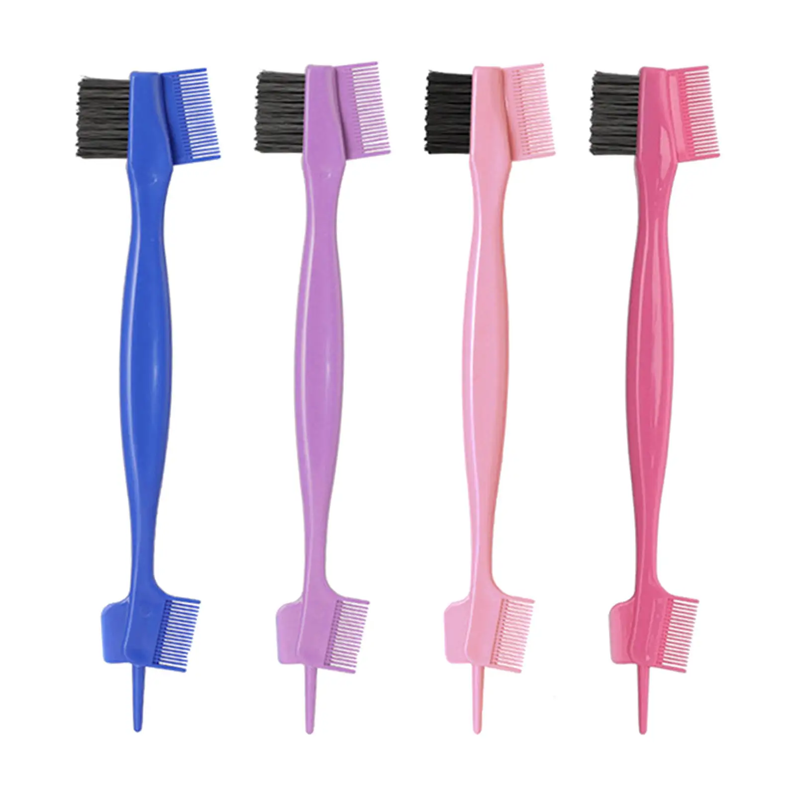 

Eyebrow Brush Comb Multifunctional Double-Sides Sharper Hair Edge Brush for Makeup Hairline Eyelash Extension Women Travel