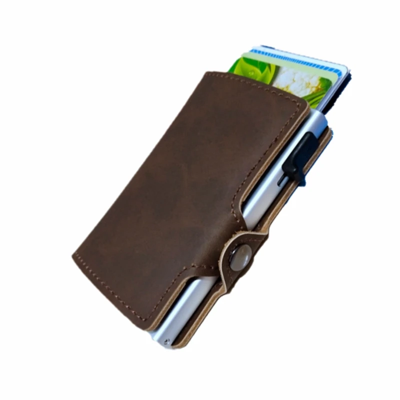 Новые мини кошельки из искусственной кожи с блокировкой радиочастотной